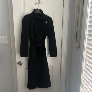 Kenneth Cole Black Long Sleeve Dress